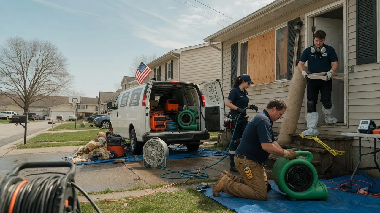Water Damage Restoration in Iron Ridge, WI near me